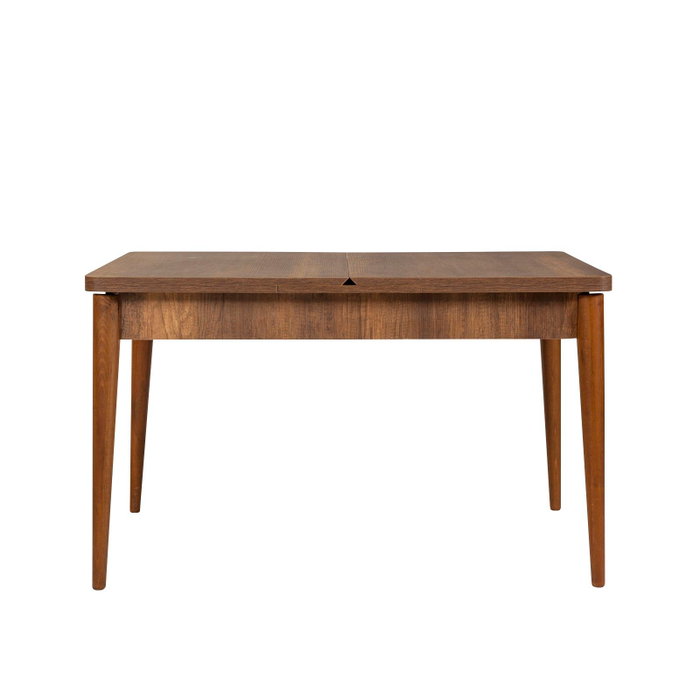 Hanah Home Vina 1053 - Conjunto de comedor extensible de 4 piezas, Nogal y Antracita Hanah Home Vina 1053 - Conjunto de comedor extensible de 4 piezas, Nogal y Antracita